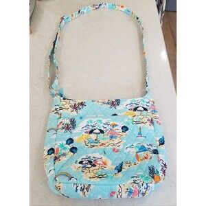 Vera Bradley beach treasures pattern cross body bag